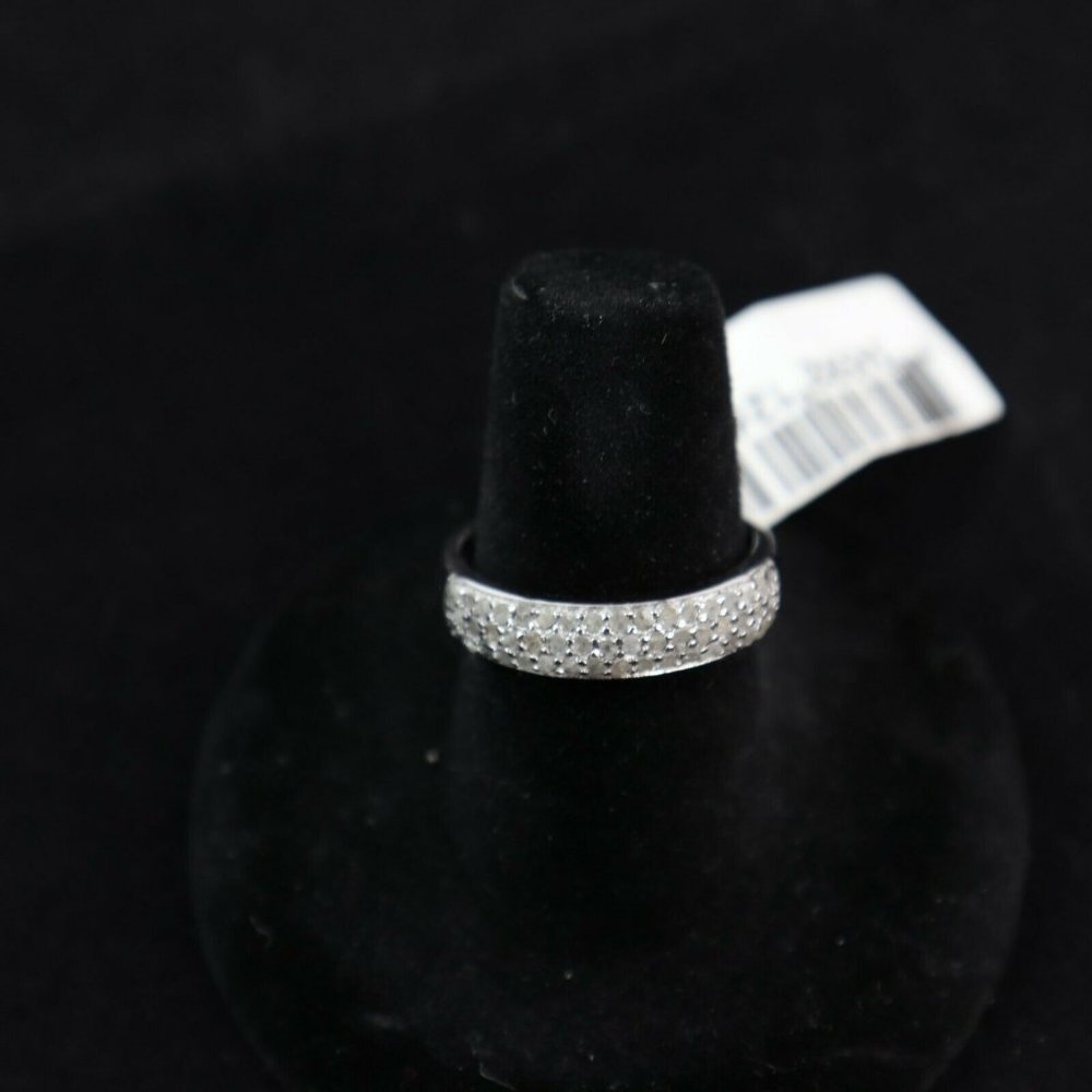 Victoria Townsend, Diamond Pavé Ring (1/2 ct. t.w.) in Sterling Silver Size 7